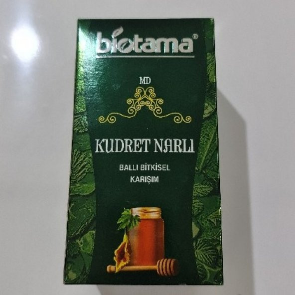 Biotama kudret narlı ballı bitkisel macun 430 Gr.