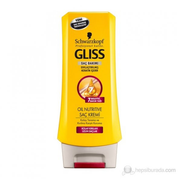 Gliss Saç Kremi Oil Nutritive 200Ml ürün görseli