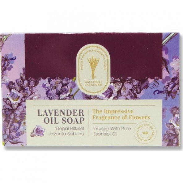 Gallipoli Lavender Doğal Bitkisel Lavanta Sabunu 100 gr - 2