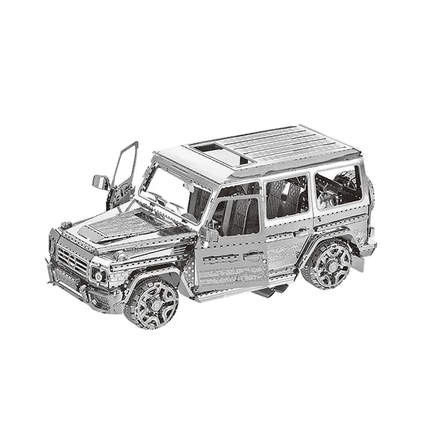 3D Metal Puzzle Bulmaca Mercedes G500 BZS Araba Maketi - 2