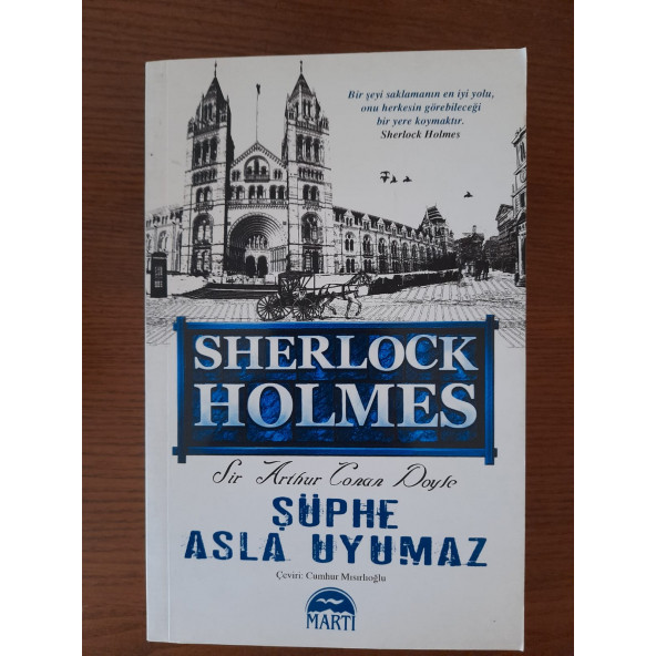 SHERLOCK HOLMES ŞÜPHE ASLA UYUMAZ (İKİNCİ EL ÜRÜN)