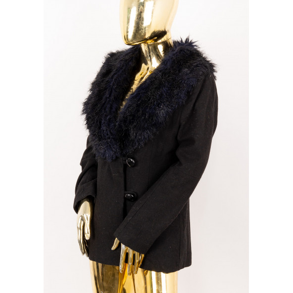 H&M KÜRKLÜ KISA PALTO/KABAN - 2