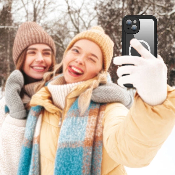 iPhone 15 Kılıf 1-1 Su Geçirmez - 6