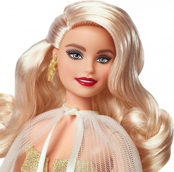 Barbie 2023 Mutlu Yıllar Bebeği HJX04 - Resim 2