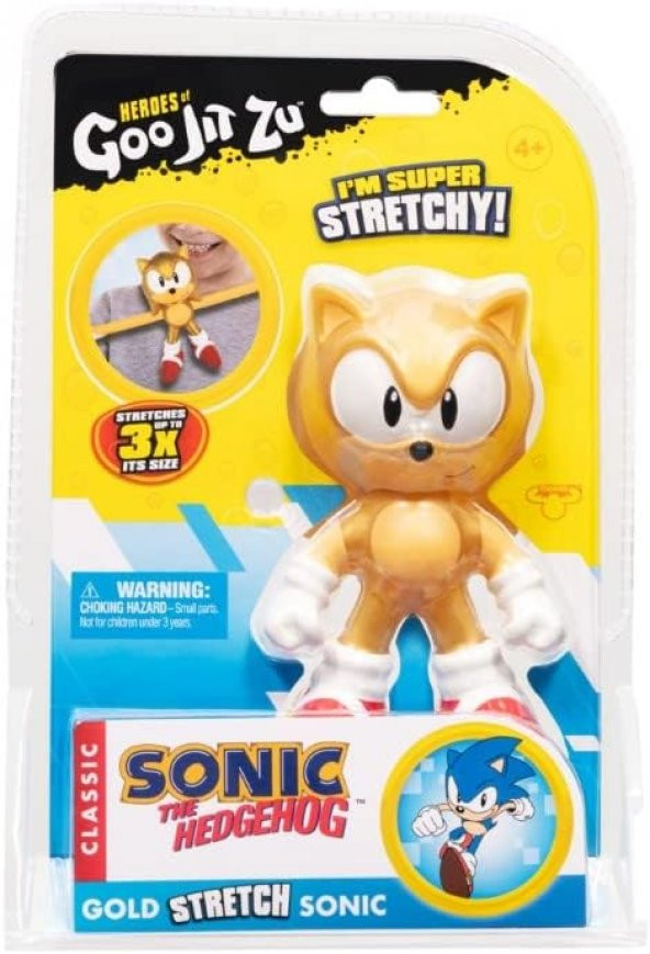 Goojitzu Gold Sonıc The Hedgehog 42644