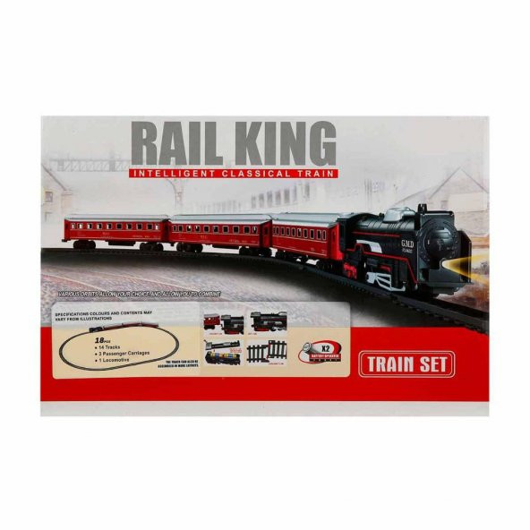 Rail King Tren Seti 18 Parça CNM39