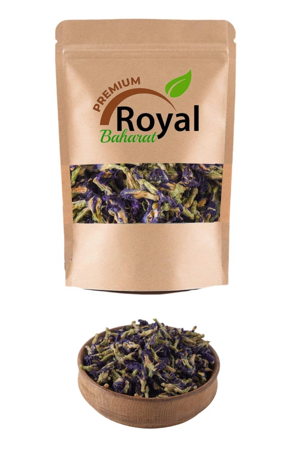 Çay Butterfly Pea Flower Tea Mavi Kelebek Sarmaşığı Çayı Deluxe Seri  25 Gr - 4