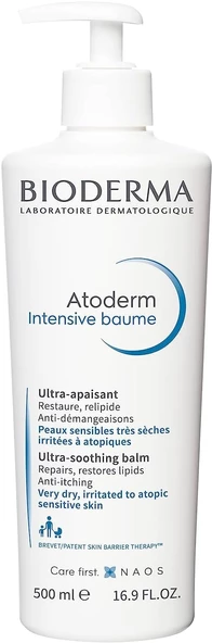 Atoderm Intensive Balm Kuru, Atopi Eğilimli Ciltler için Onarıcı Bakım Kremi Bebek ,Yetişkin 500 ml