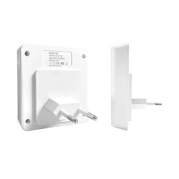 Ayt Sunup IR Sensörlü Ledli Merdiven Işığı 110-265V Priz Tipi Aydınlatma Karanlık Ve Hareket Sensörü - 2