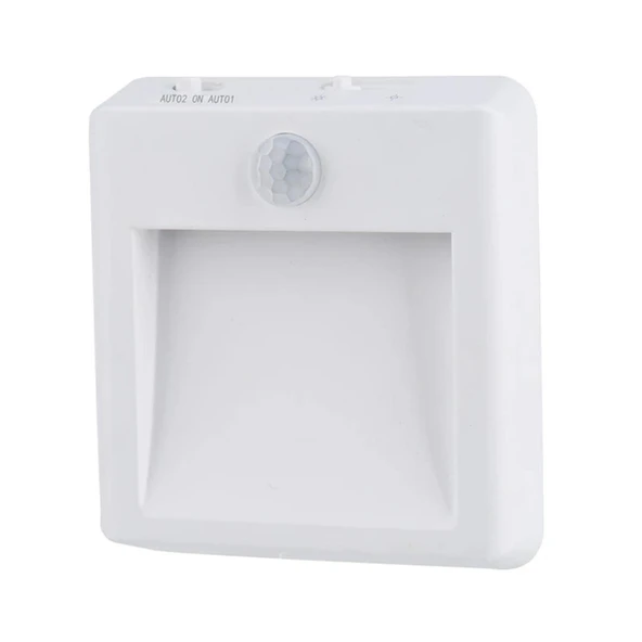 Ayt Sunup IR Sensörlü Ledli Merdiven Işığı 110-265V Priz Tipi Aydınlatma Karanlık Ve Hareket Sensörü - 6