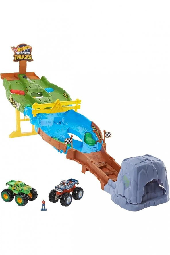 Hot Wheels Monster Trucks Heyecanlı Yarışlar Oyun Seti