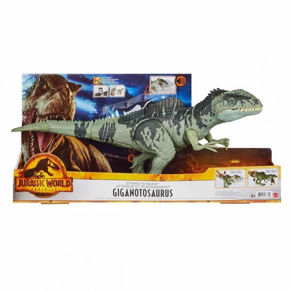 Jurassic World Kükreyen Dev Dinozor Figürü - 6