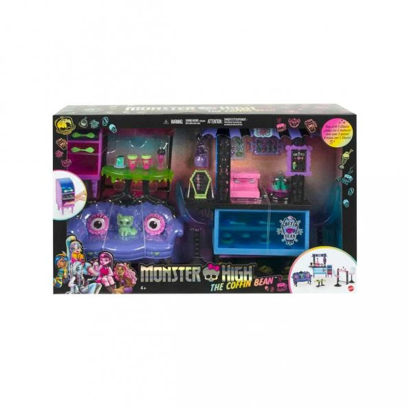 Monster High Coffin Bean Restoran Oyun Seti - 7