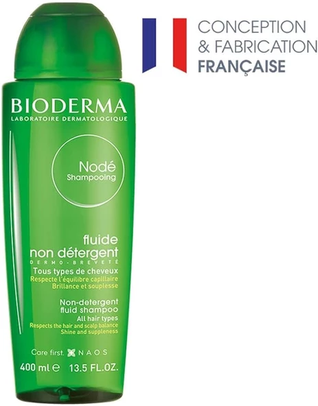 Bioderma Node Fluid Shampoo Deterjan İçermeyen Saç Bakım Şampuanı 400 ml - 3