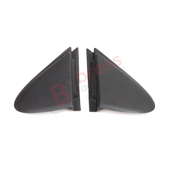 Renault Megane MK3 Fluence için Yan Ayna Köşe Plastiği Bakaliti Seti 638750012R 638740012R - 2