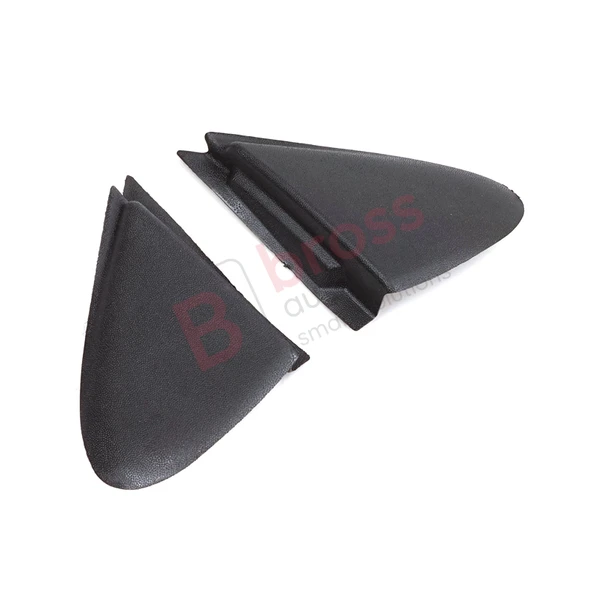 Renault Megane MK3 Fluence için Yan Ayna Köşe Plastiği Bakaliti Seti 638750012R 638740012R - 3