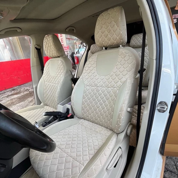 Skoda Octavia Araca Özel Dikim Koltuk Kılıfı - 4