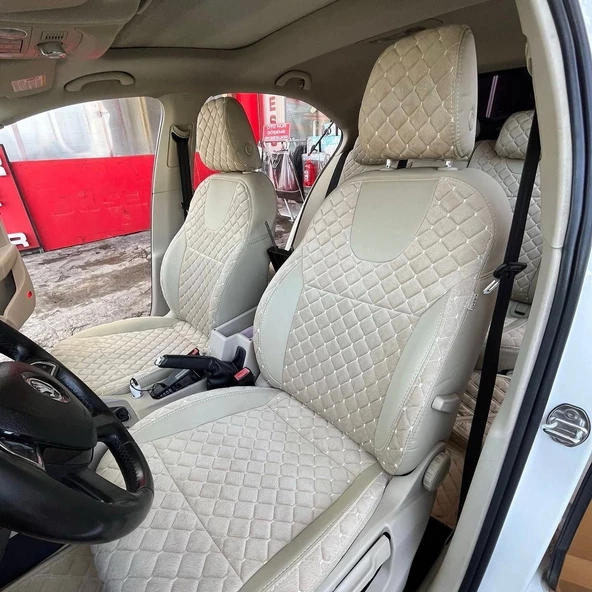 Skoda Octavia Araca Özel Dikim Koltuk Kılıfı - 7