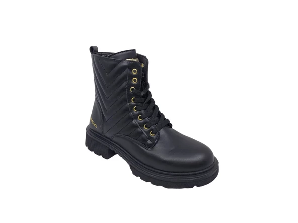 Lumberjack 851 Kadın Siyah Bağcıklı Fermuarlı Bot - 4
