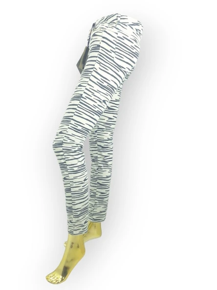 JUİCY COUTURE ZEBRA DESEN JEAN PANTOLON - 3