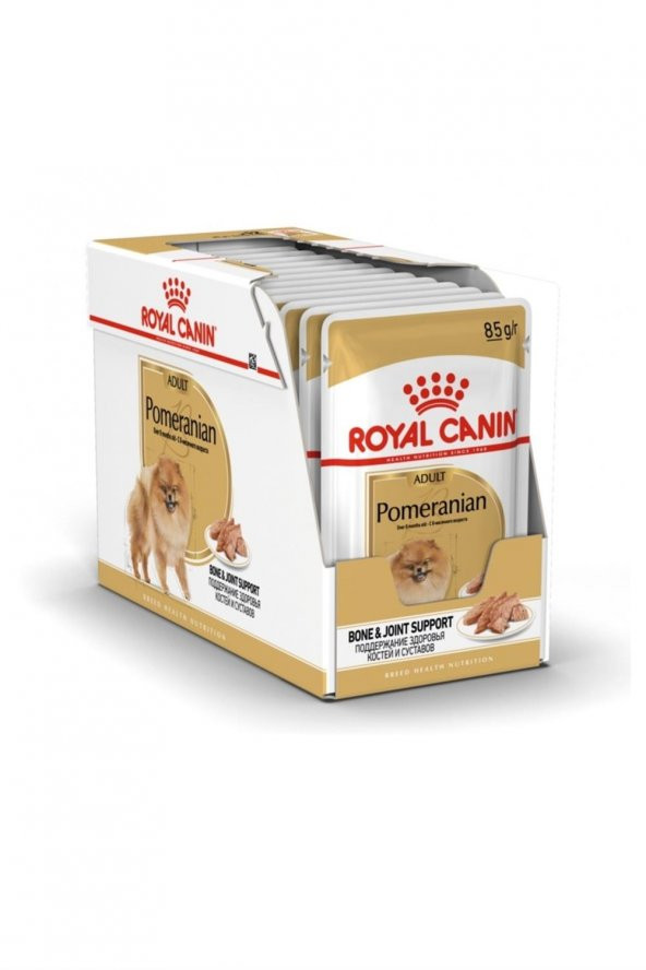 Royal Canın Köpek Mama Pomeranian Köpek Konserve 12x85gr