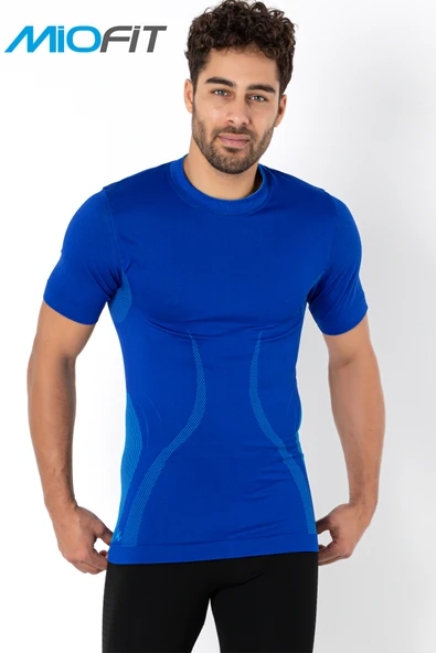 MioFit Erkek Active Wear Kısa Kollu Fonksiyonel Spor Tişört - Resim 11