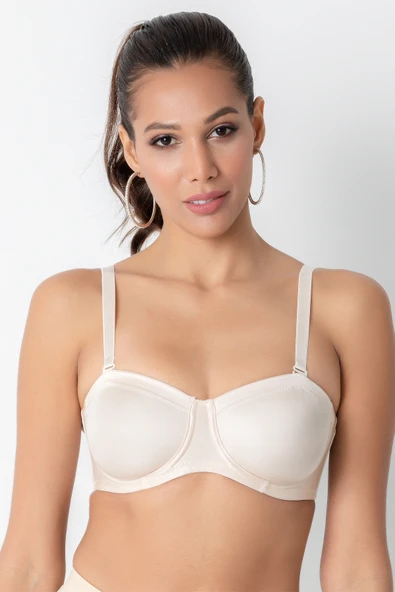 Miorre Sue Form Straplez Balenli Minimizer Toparlayıcı Sütyen - Resim 11