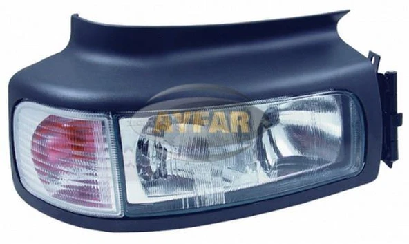 RENAULT PREMIUM 1 MIDLUM KERAX 0107 FAR SOL SİNYALLI ÇERÇEVELI 5010231669 - 1