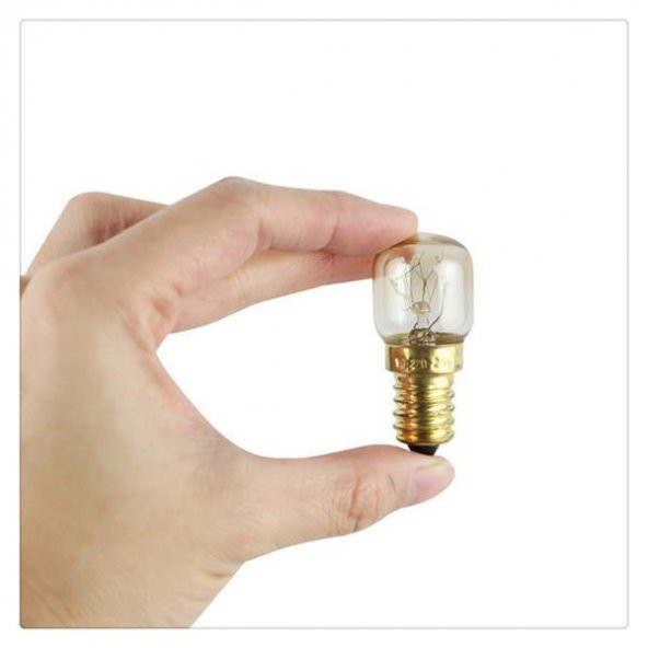 Şahnet 15W Fırın Ampul E14 Sarı Davlumbaz Ampul - 6