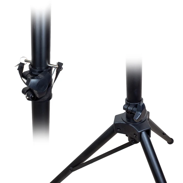 Magicvoice MV-19494 Siyah 50 Kg Kapasite Tripod 150 Cm Hoparlör Ayağı - 7
