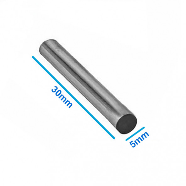 Çelik Sensör Başlığı 5x30mm Kılıf  Sıcaklık Isı Sensör Kutusu Metal Tüp Boru D818b20 Ntc