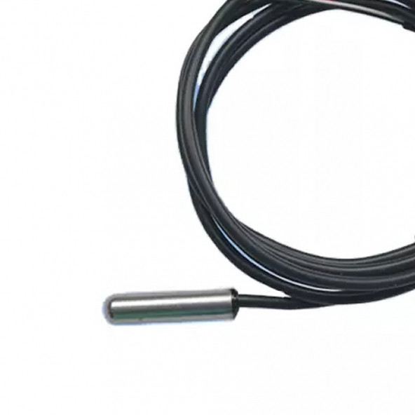 Çelik Sensör Başlığı 5x30mm Kılıf  Sıcaklık Isı Sensör Kutusu Metal Tüp Boru D818b20 Ntc - 7