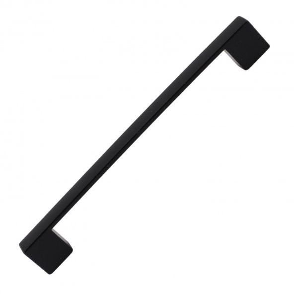 Mutfak Kulpu Çekmece Dolap Kapak Kulbu Metal Kulp Mobilya Siyah 160 mm Dolabı Kulpları - Resim 2