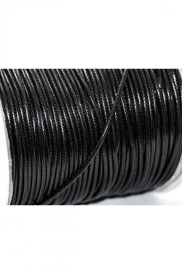 Kolye Ipi 10metre , Siyah Ip , Kolye Ipi, 2mm Takı Ipi, Kore Ipi, Aksesura Için Ip - 2