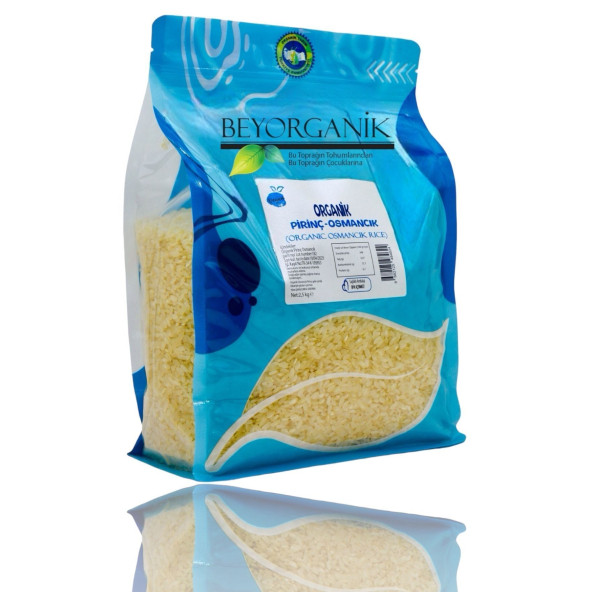BEYORGANİK Organik Pirinç Osmancık 2,5kg