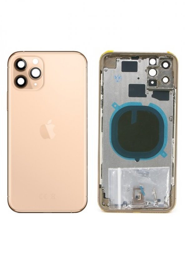 iPhone 11 Pro Max İçin Apple Boş Kasa (GOLD)