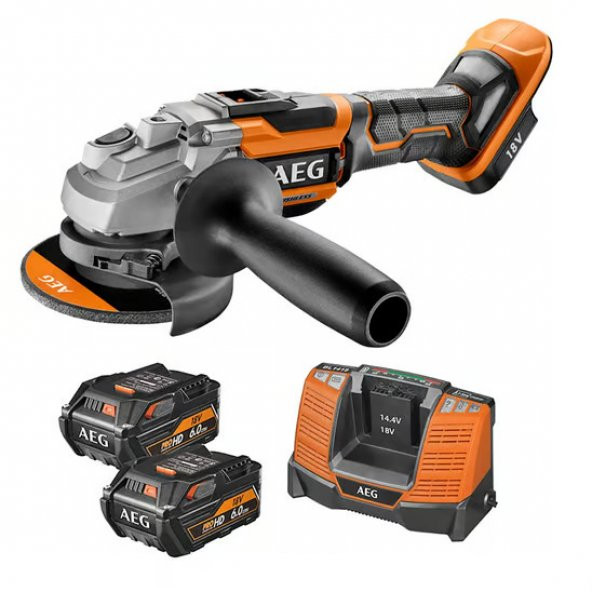 AEG BEWS 18-125BLPX-0 Kömürsüz Motor Taşlama AKÜSÜZ - 2