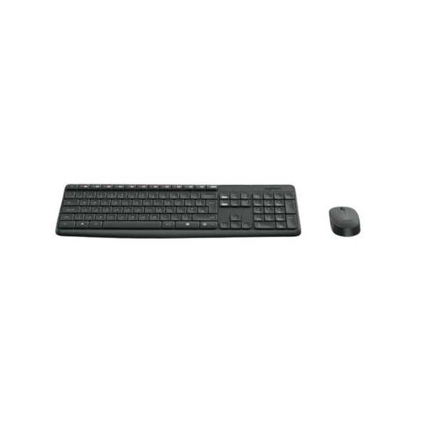 Logitech MK235 Kablosuz Klavye-Mouse Set Gri - 2