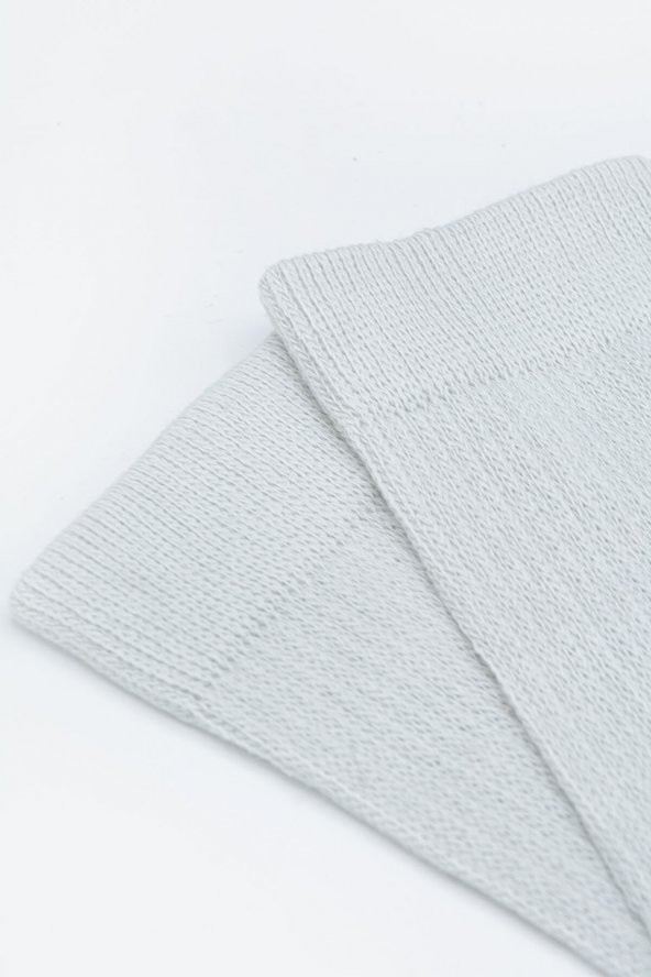 Su Yeşili Vertical Stripes Havlu Çorap - Resim 2