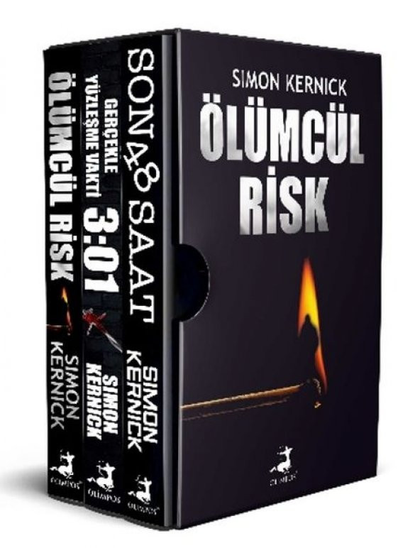 Simon Kernick Seti - Geri Sayım Başladı - 3 Kitap Takım - 1