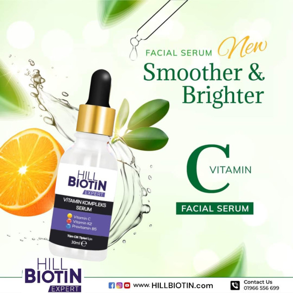 Vitamin C Leke Karşıtı&aydınlatıcı, yüz dolgunlaştırıcı,kompleks serum - 8