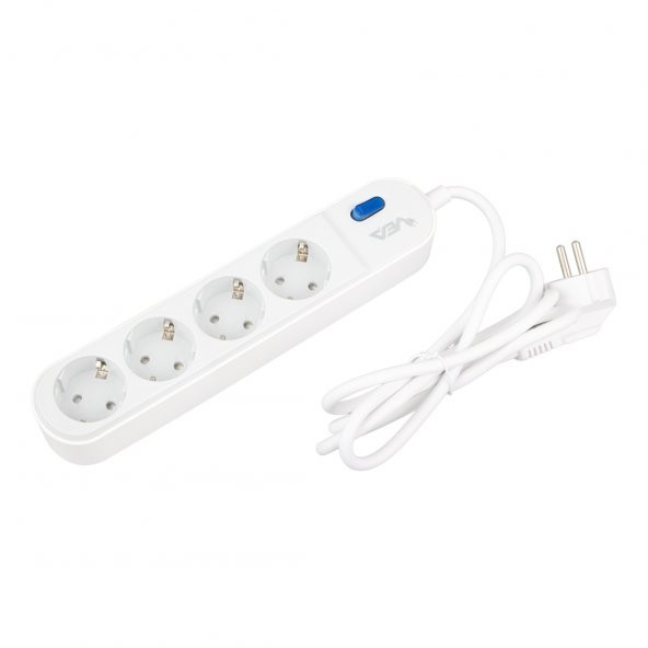 Vea VE-VEGA104 A Class 4'Lü Anahtarlı 1.5 Metre Akım Korumalı Priz - 3