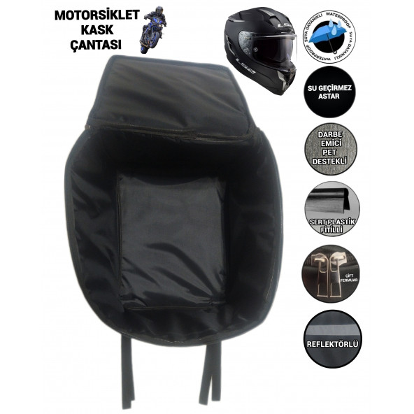 MOTORSİKLET KASK TAŞIMA ÇANTASI - 3