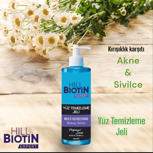 Canlandırıcı,arındırıcı,akne,sivilce,yağlı ve karma cilt Yüz Temizleme Jeli 400ml - 2