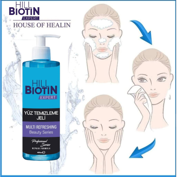 Canlandırıcı,arındırıcı,akne,sivilce,yağlı ve karma cilt Yüz Temizleme Jeli 400ml - 5