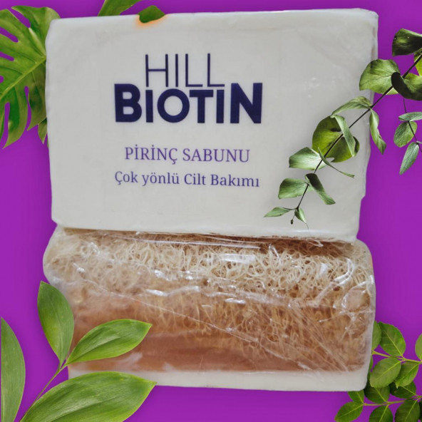 kabak lifli,ballı doğal pirinç sabunu 130gr