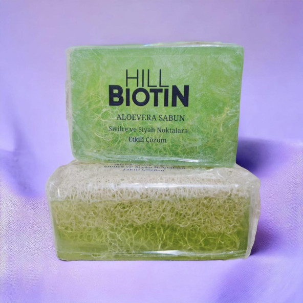 kabak lifli aloe vera sivilce ve akne karşıtı sabunu 130gr - 2