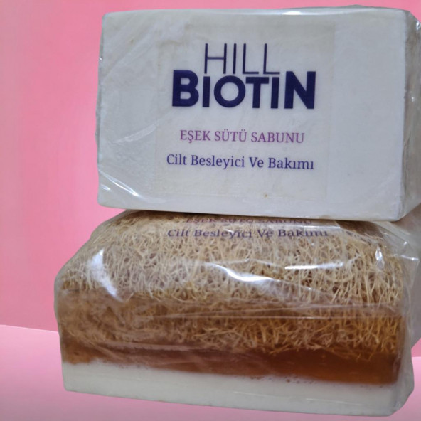 Doğal lifli,dogal ballı,doğal eşek sütü sabunu 130gr - 3