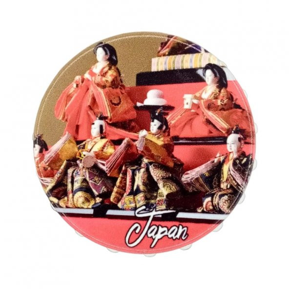Japonya Temalı Magnet Kapak Açacak ürün görseli