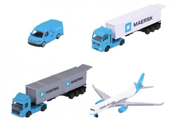 Majorette MAERSK Ulaşım Araçları - MAN TGX+40FT Container 212057289-2